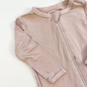 Kyte BABY Blush Long Sleeve Footie Sleeper Onesie